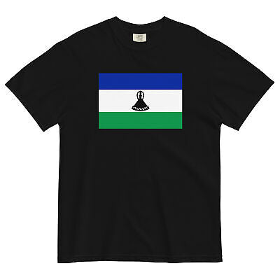 Lesotho Flag T-Shirt | Unisex Premium Tee | National Emblem & Patriotic Apparel