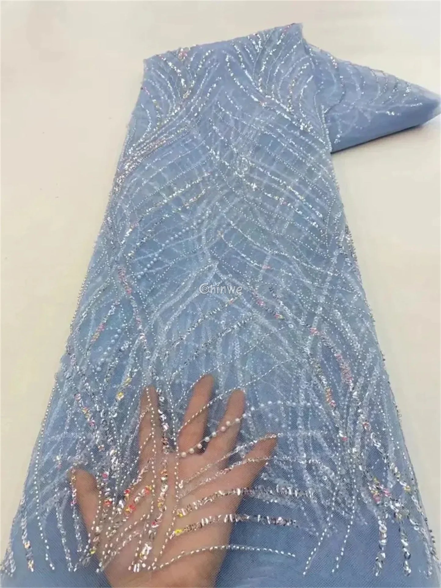 Sequins and Beaded Fabric
Premium Event Lace
Luxury Lace Fabric
High-End Nigerian Lace
Groom Wedding Fabric
Glamorous Lace Design
French Tulle Lace
Elegant Sewing Material
Bridal Embroidery Material
African Wedding Lace