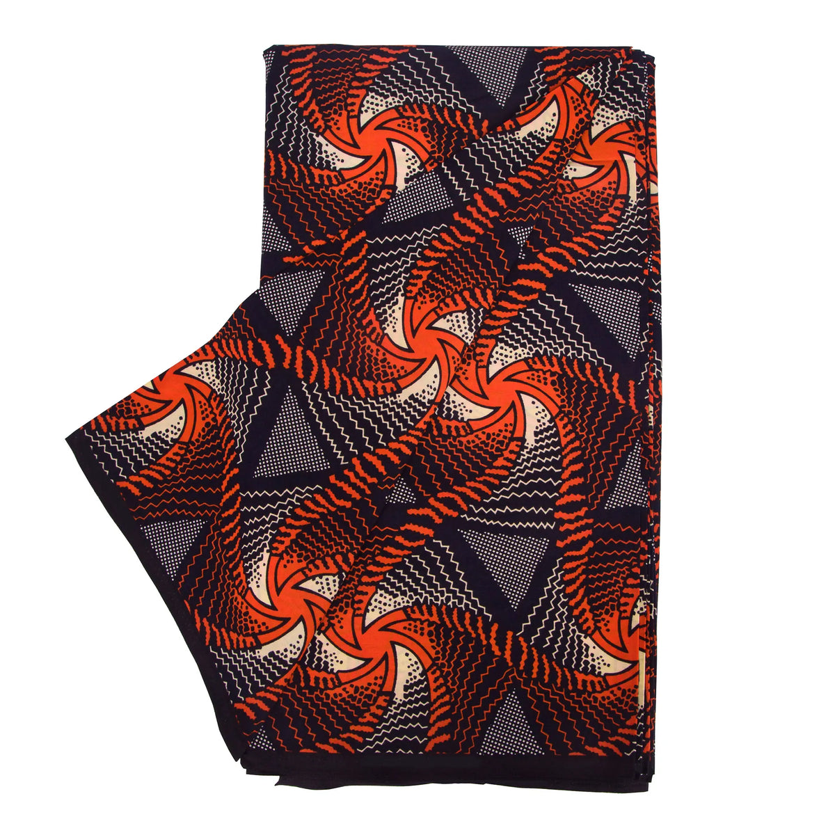 Midnight Jewel Batik Ankara Wax Print Fabric Collection, 6 Yards