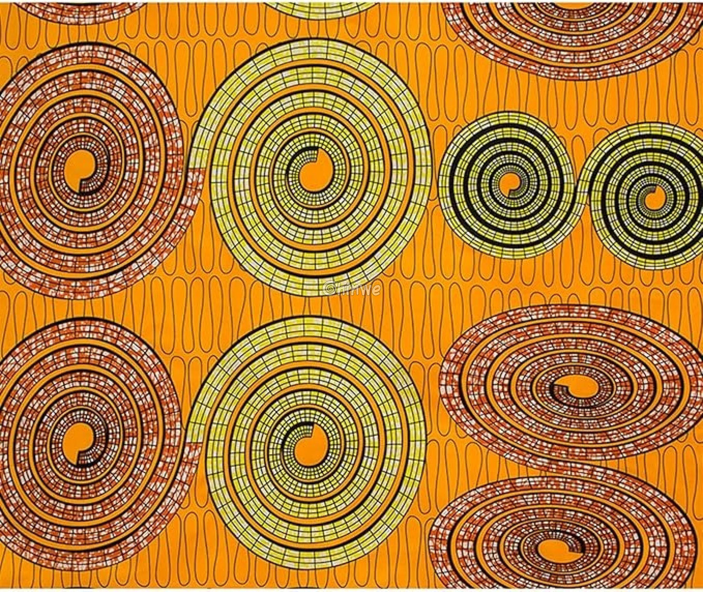 Wax Print
Traditional Fabric
Sewing Material
Quilting Material
Printed Cloth
Orange Fabric
Nigerian Wax
Geometric Pattern
Fashion Fabric
DIY Textile
Craft Fabric
Circle Design
Bold Design
Ankara Fabric