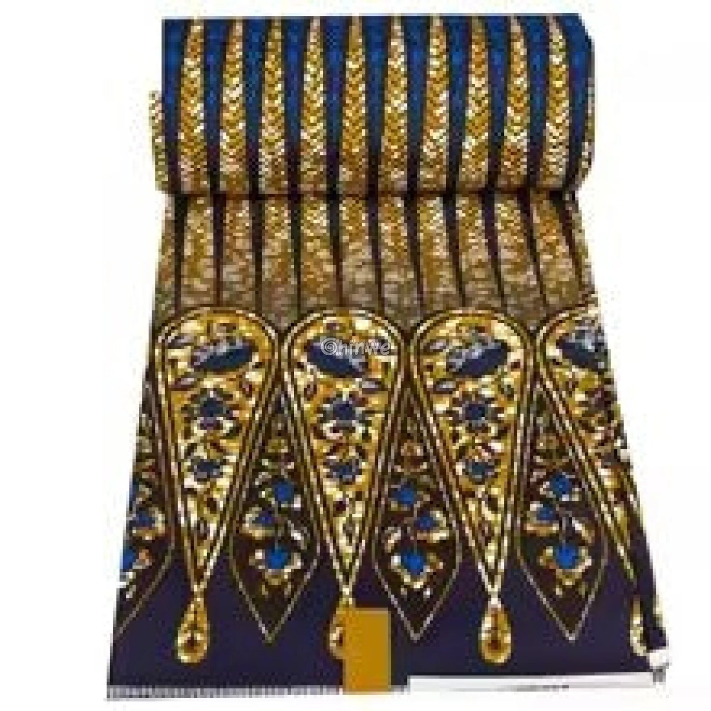 Wax Print
Unique Print
Statement Textile.
Nigerian Fabric
Navy Fabric
Gold Print
Floral Design
Fashion Material
Elegant Textile
DIY Projects
Decorative Fabric
Craft Fabric
Bold Patterns
Blue and Gold