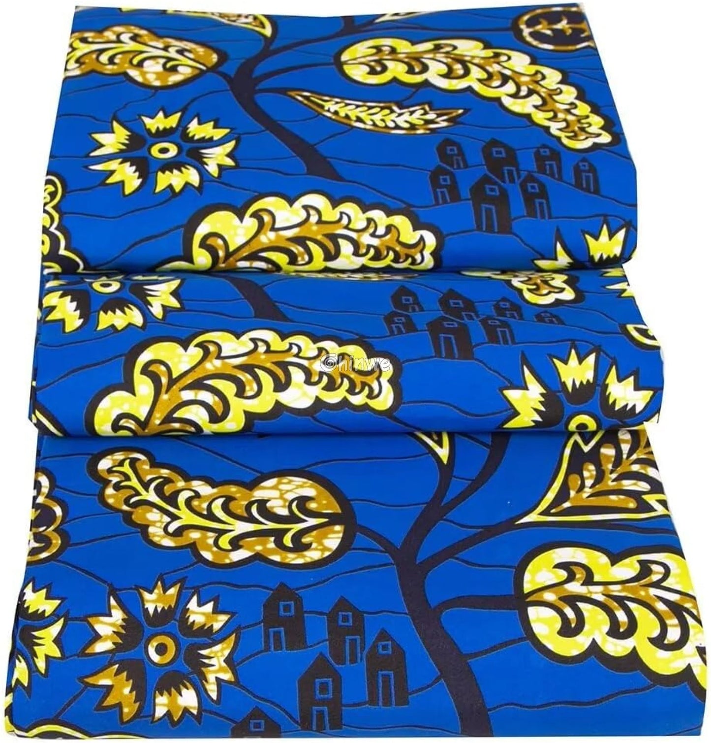 Wax Textile
Vibrant Patterns
Unique Design
Sewing Material
Nigerian Textile
Gold Flowers
Floral Design
Fashion Fabric.
Elegant Fabric
DIY Projects
Craft Material
Bold Print
Blue Fabric
Ankara Print