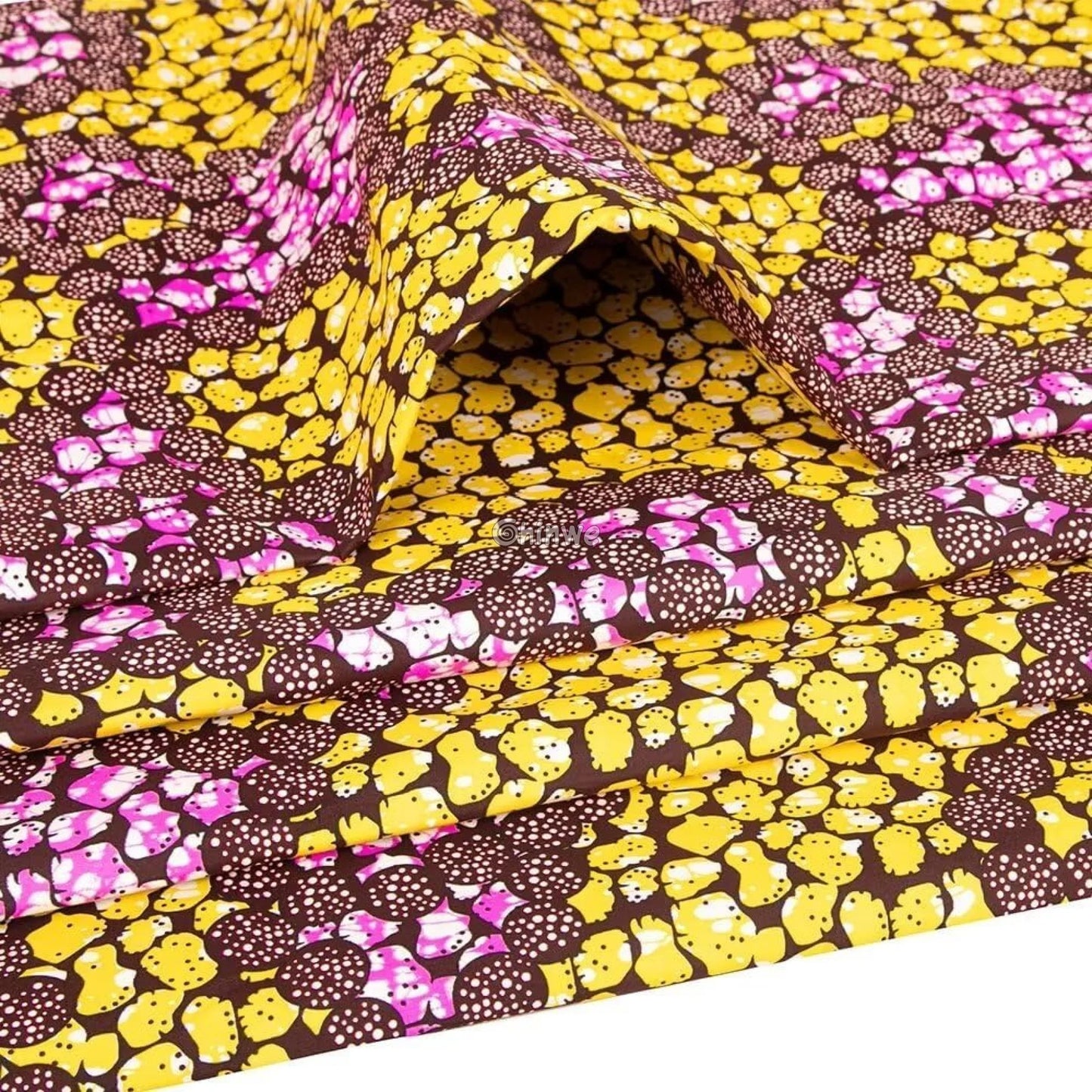 Yellow Fabric
Wax Print
Traditional Fabric
Sewing Material
Quilting Material.
Purple Accents
Printed Cloth
Nigerian Wax
Floral Pattern
Fashion Fabric
DIY Textile
Craft Fabric
Bold Design
Ankara Fabric