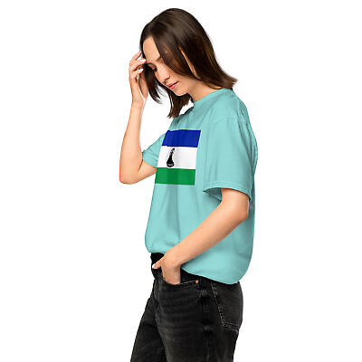 Lesotho Flag T-Shirt | Unisex Premium Tee | National Emblem & Patriotic Apparel