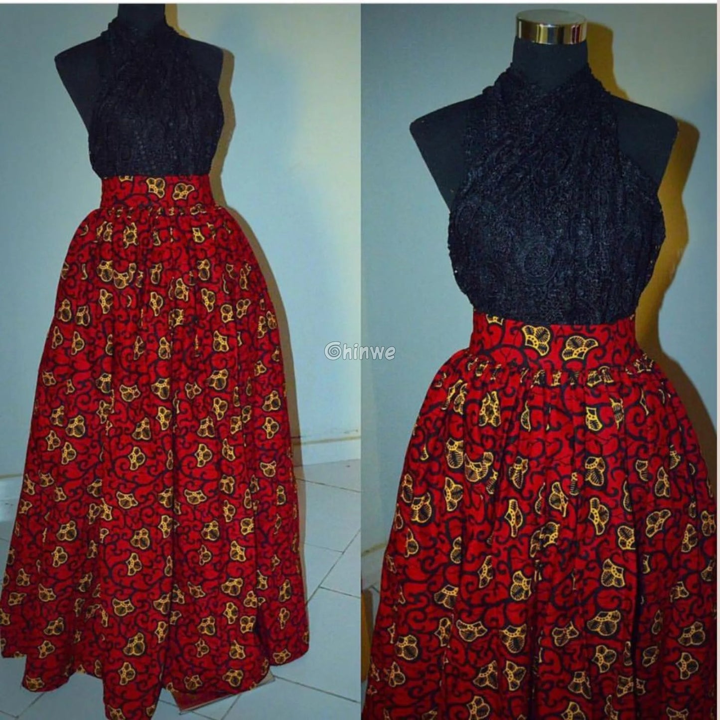 The Nomi Maxi High Waist Ankle Length Loose Skirt with Pockets - Women’s Clothing
