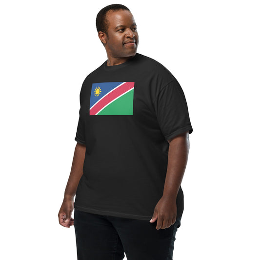 Namibia pride shirt in black – unisex, medium