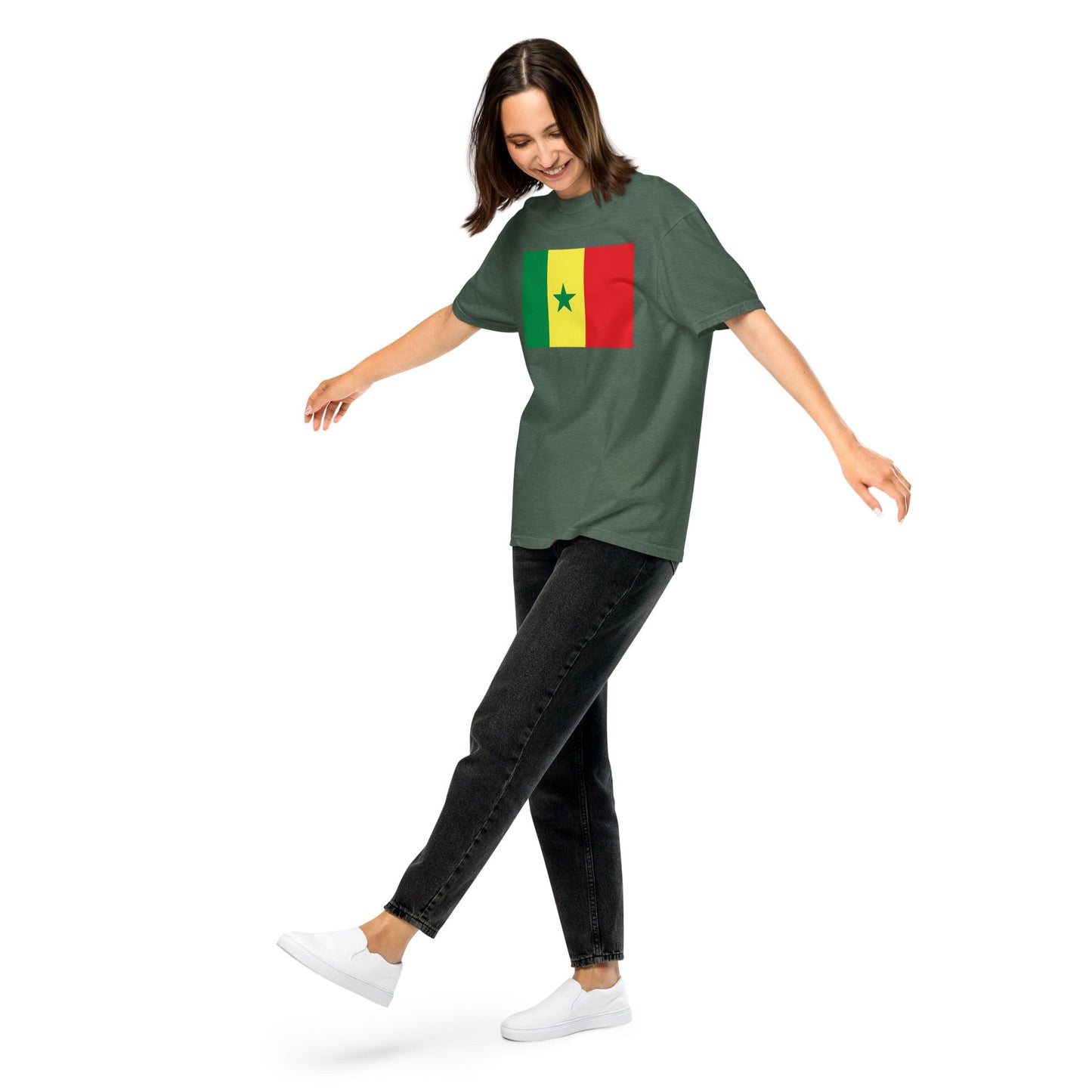 black flag shirt for Senegal – size large