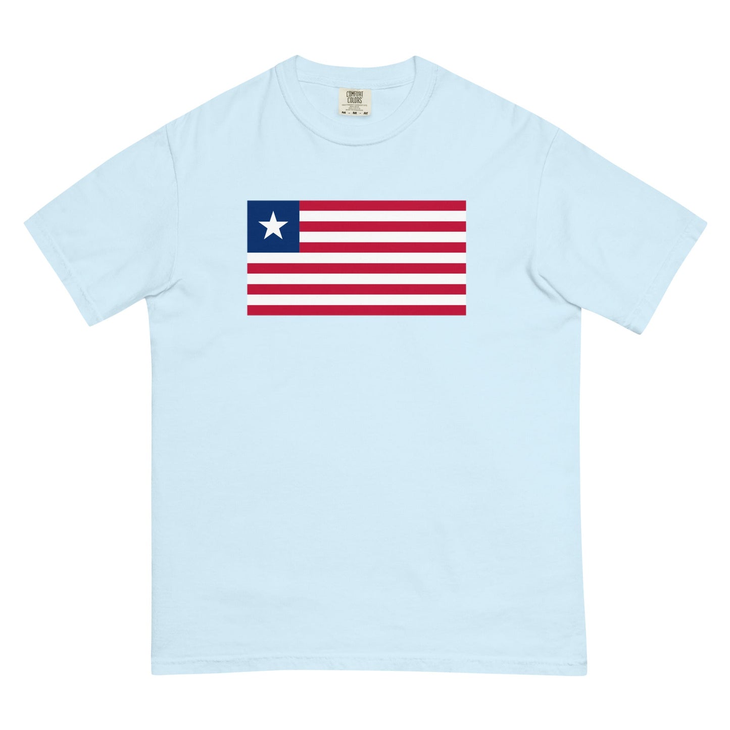 Liberia pride shirt in grape – unisex, large