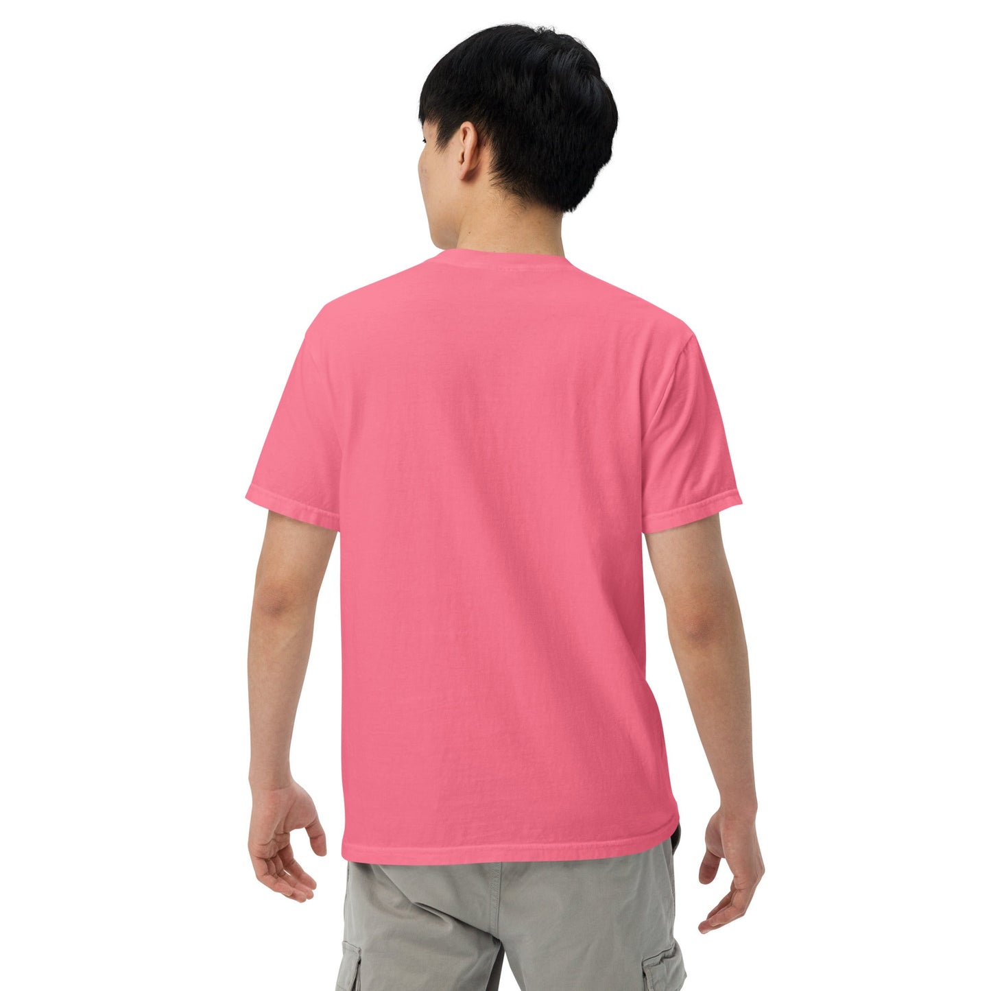 Flag tee representing Botswana in red, 3X large