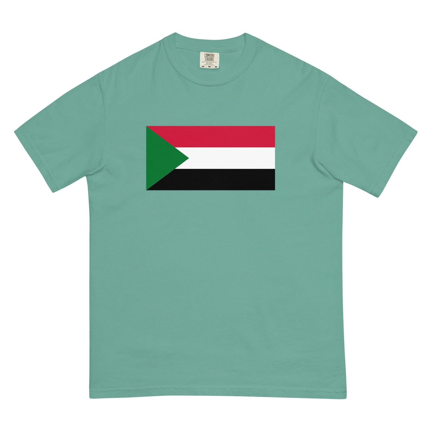 Flag tee representing Sudan 1 in true navy, extra large