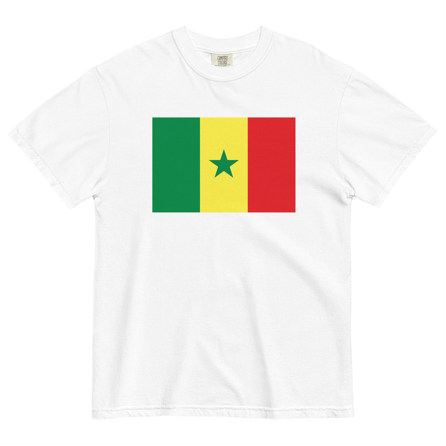 Senegal heritage shirt, true navy, size 2X large