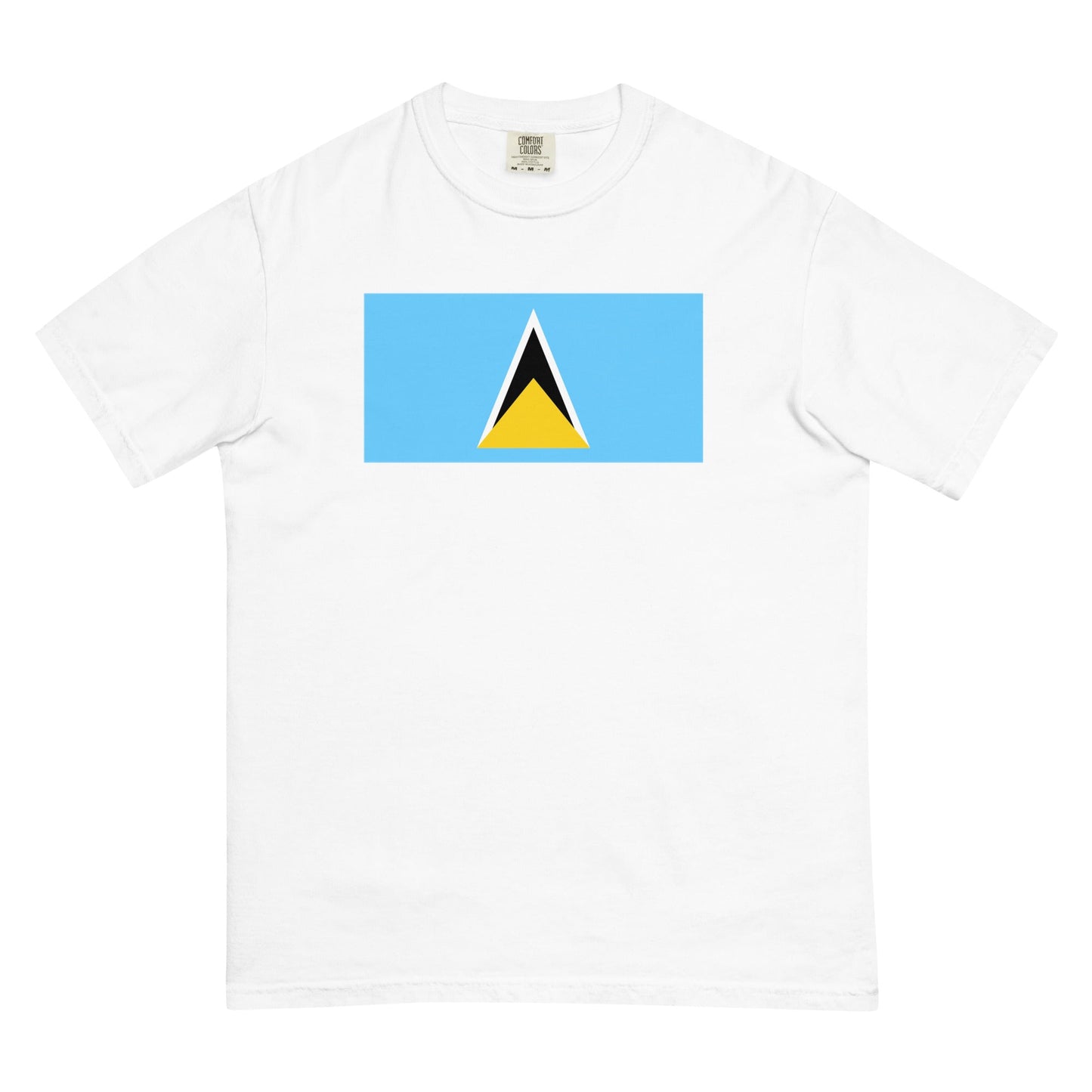Saint Lucia heritage shirt, true navy, size small
