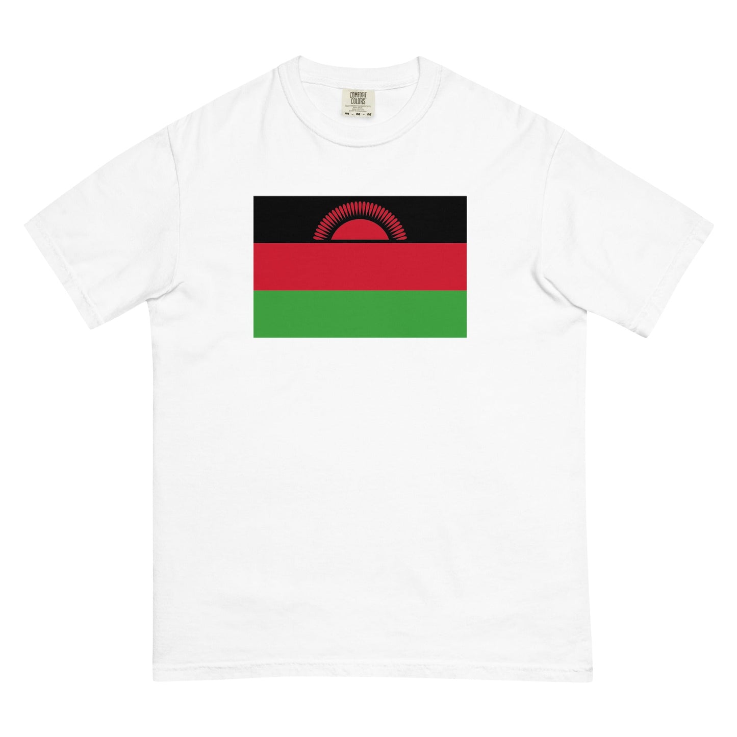 Malawi flag shirt in grape, size 3X large