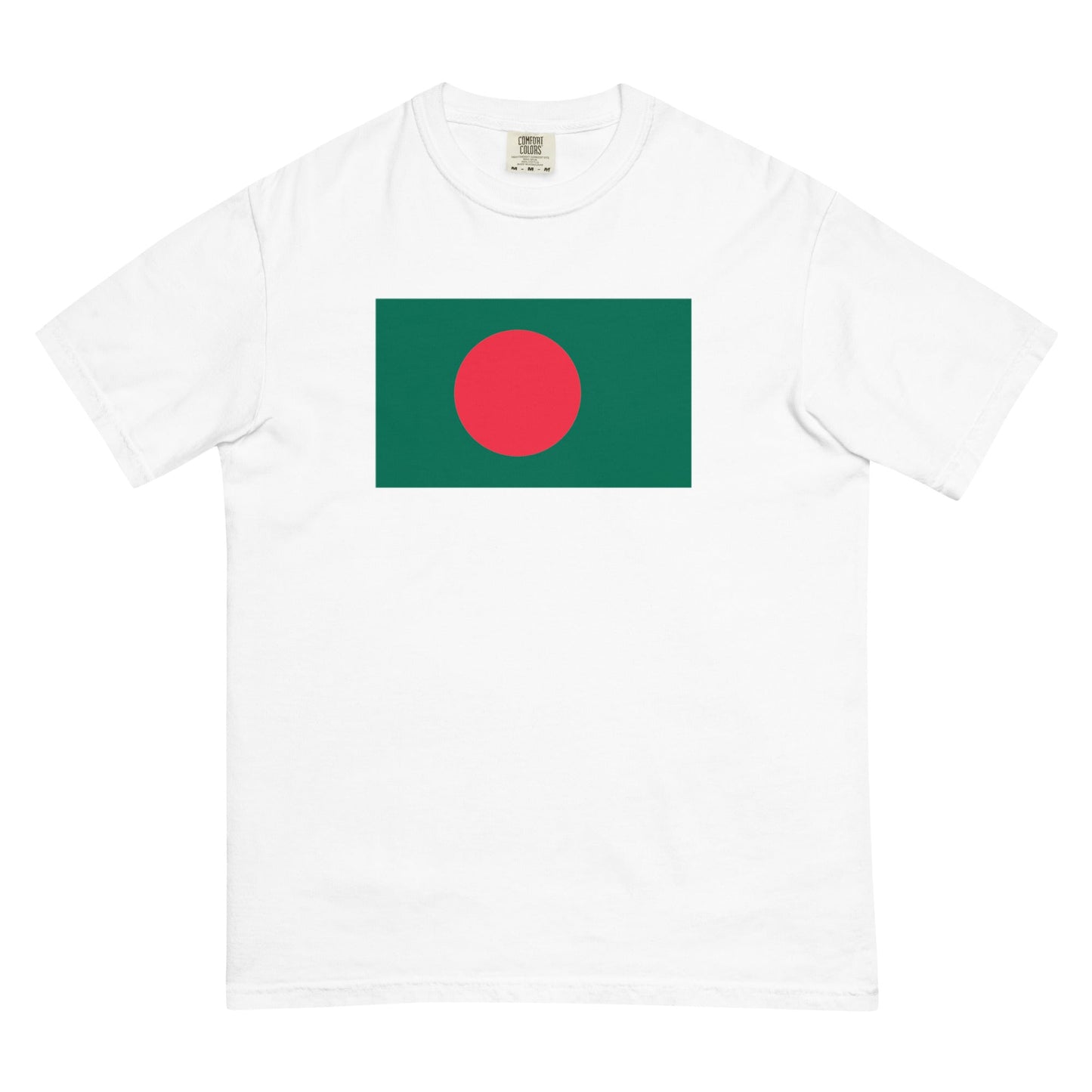 light green flag shirt for Bangladesh – size extra large