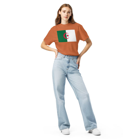 Algeria heritage shirt, black, size medium