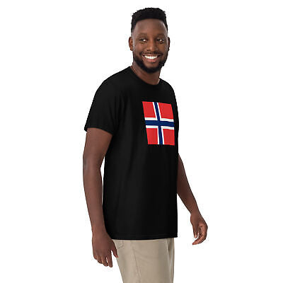 Norway Flag T-Shirt | Unisex Premium Tee | National Emblem & Patriotic Apparel