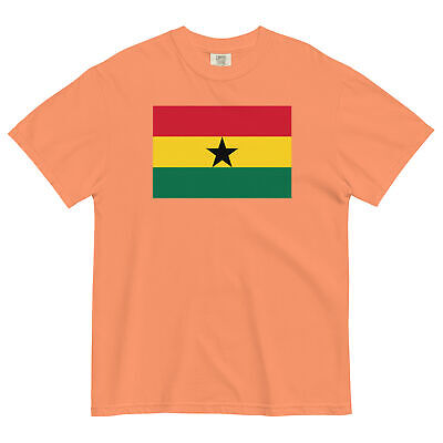 Ghana Flag T-Shirt | Unisex Premium Tee | National Emblem & Patriotic Apparel