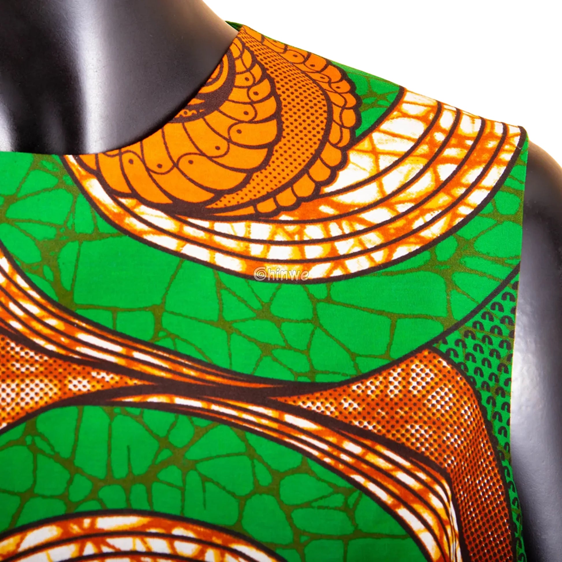 Relaxed Fit Sleeveless Wax Ankara Jumpsuit Resort Bloom - Women’s Clothing