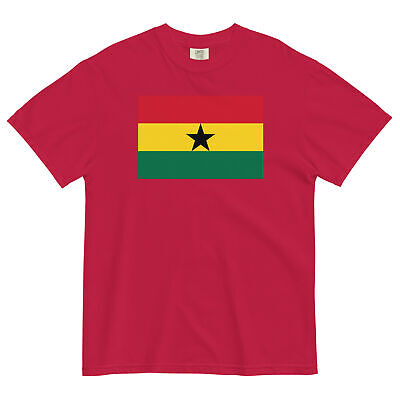 Ghana Flag T-Shirt | Unisex Premium Tee | National Emblem & Patriotic Apparel