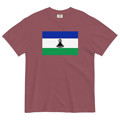 Lesotho Flag T-Shirt | Unisex Premium Tee | National Emblem & Patriotic Apparel