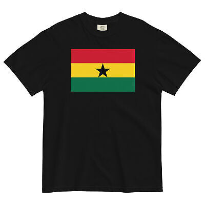 Ghana Flag T-Shirt | Unisex Premium Tee | National Emblem & Patriotic Apparel