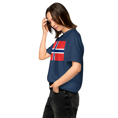 Norway Flag T-Shirt | Unisex Premium Tee | National Emblem & Patriotic Apparel