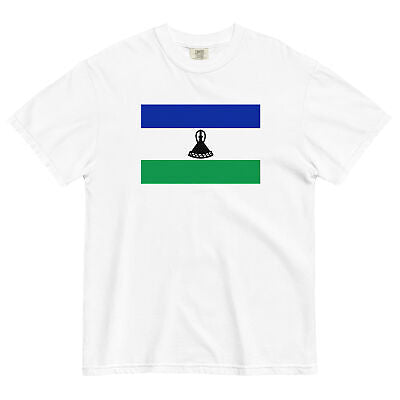Lesotho Flag T-Shirt | Unisex Premium Tee | National Emblem & Patriotic Apparel