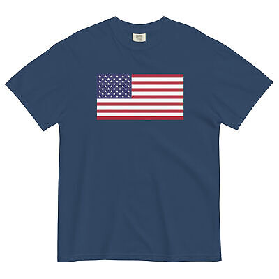 United States Flag Unisex Premium T-Shirt | National Emblem & Patriotic Apparel