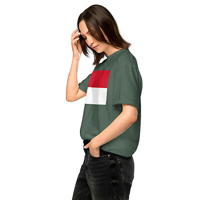 Monaco Flag T-Shirt | Unisex Premium Tee | National Emblem & Patriotic Apparel