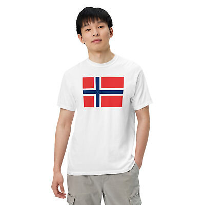 Norway Flag T-Shirt | Unisex Premium Tee | National Emblem & Patriotic Apparel