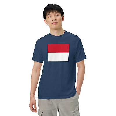 Monaco Flag T-Shirt | Unisex Premium Tee | National Emblem & Patriotic Apparel