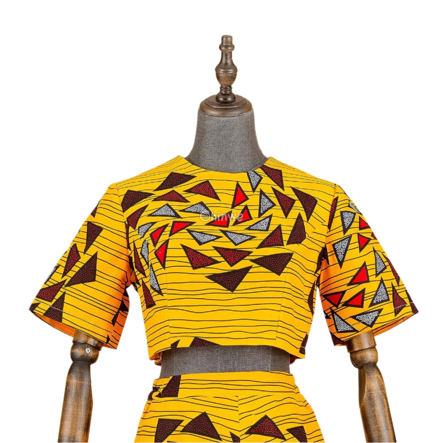 The Adamma Set Two Piece Crop Top and Wide Leg Pants - Women’s Clothing