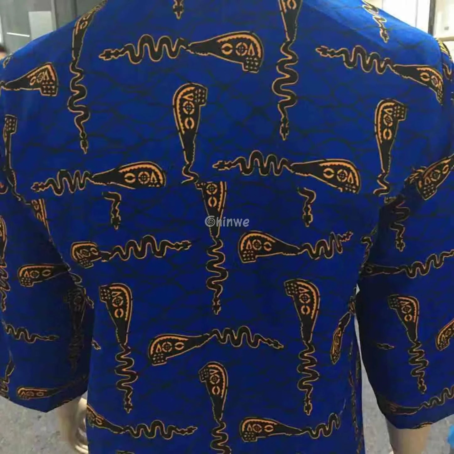 Classical Fabric Dutch Hollandais Fabric Veritable Real Wax for African Printed Dress Guaranteed 100% Cotton 6 Yards 6