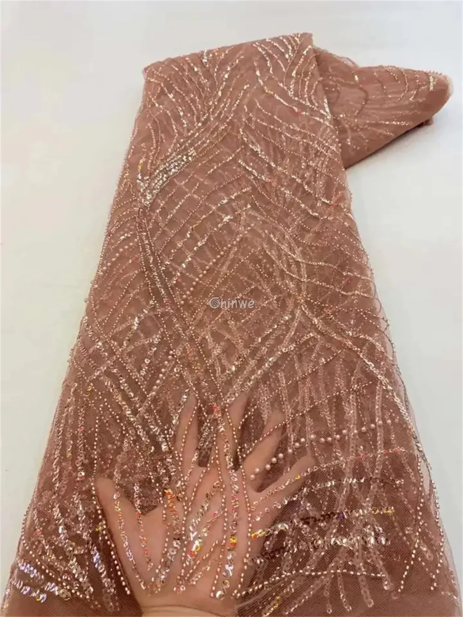 Sequins and Beaded Fabric

Premium Event Lace

Luxury Lace Fabric

High-End Nigerian Lace

Groom Wedding Fabric

Glamorous Lace Design

French Tulle Lace

Elegant Sewing Material

Bridal Embroidery Material

African Wedding Lace