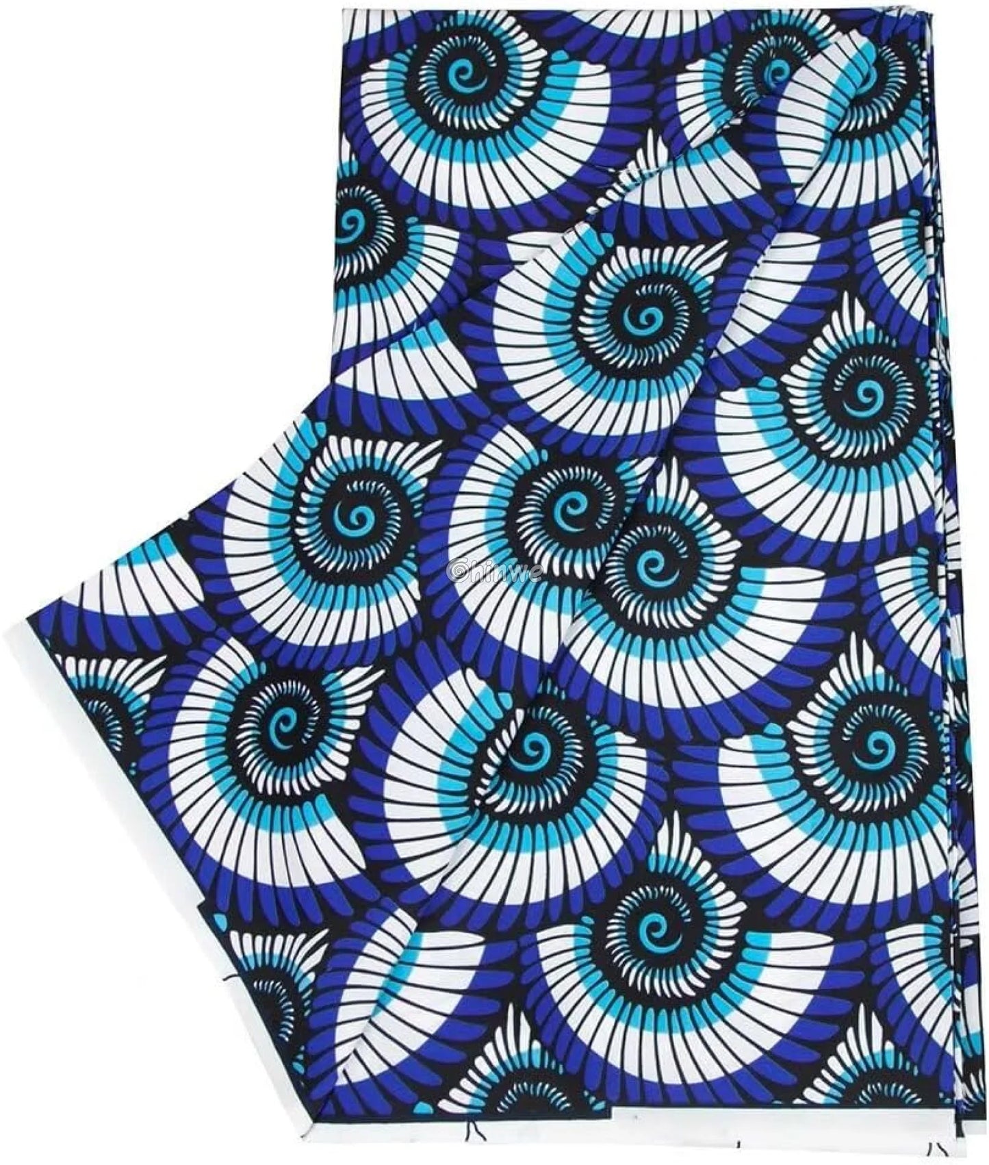 Traditional Fabric

Spiral Pattern

Sewing Fabric

Quilting Material

Handmade Fabric

Fashion Print

Dressmaking Textile.

DIY Material

Craft Cloth

Blue White Print

Ankara Wax

African Print