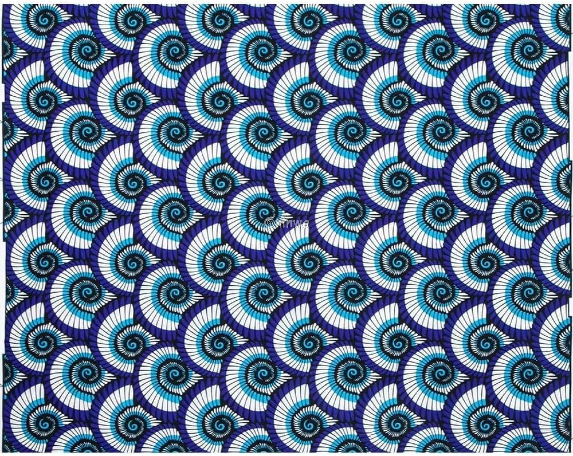 Traditional Fabric

Spiral Pattern

Sewing Fabric

Quilting Material

Handmade Fabric

Fashion Print

Dressmaking Textile.

DIY Material

Craft Cloth

Blue White Print

Ankara Wax

African Print