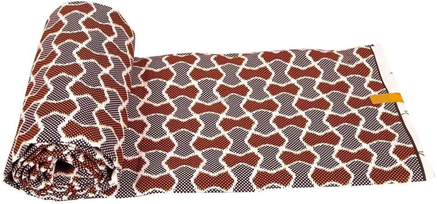 
Wax Print

Unique Pattern

Seamless Shapes

Quilting Material

Nigerian Fabric

Neutral Tones

Modern Design

Geometric Print

Fashion Material

Elegant Print.

DIY Projects

Craft Fabric

Brown Fabric

Bold Textile

Ankara Textile

