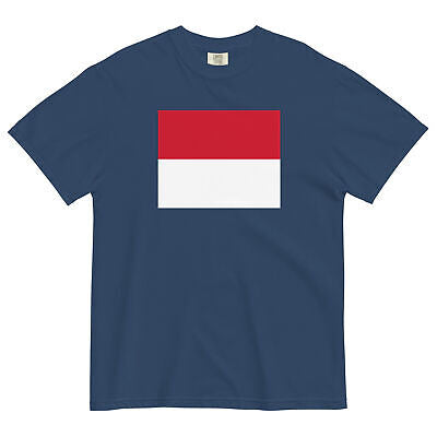 Monaco Flag T-Shirt | Unisex Premium Tee | National Emblem & Patriotic Apparel