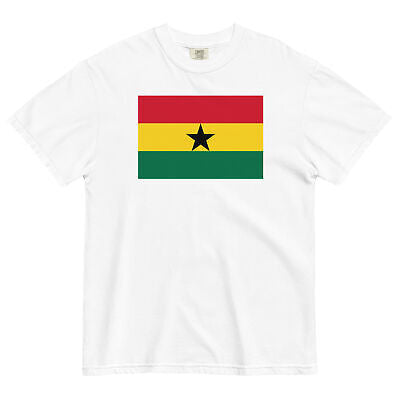 Ghana Flag T-Shirt | Unisex Premium Tee | National Emblem & Patriotic Apparel