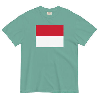 Monaco Flag T-Shirt | Unisex Premium Tee | National Emblem & Patriotic Apparel