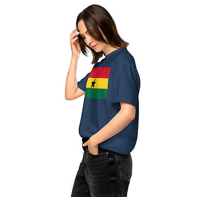 Ghana Flag T-Shirt | Unisex Premium Tee | National Emblem & Patriotic Apparel