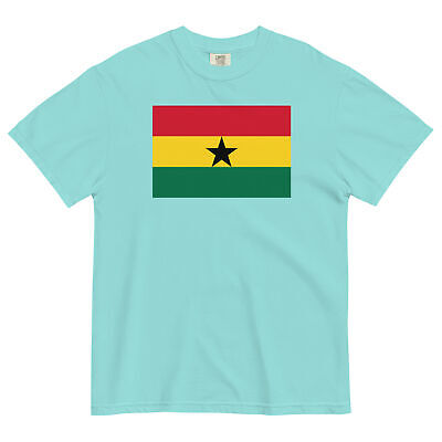 Ghana Flag T-Shirt | Unisex Premium Tee | National Emblem & Patriotic Apparel