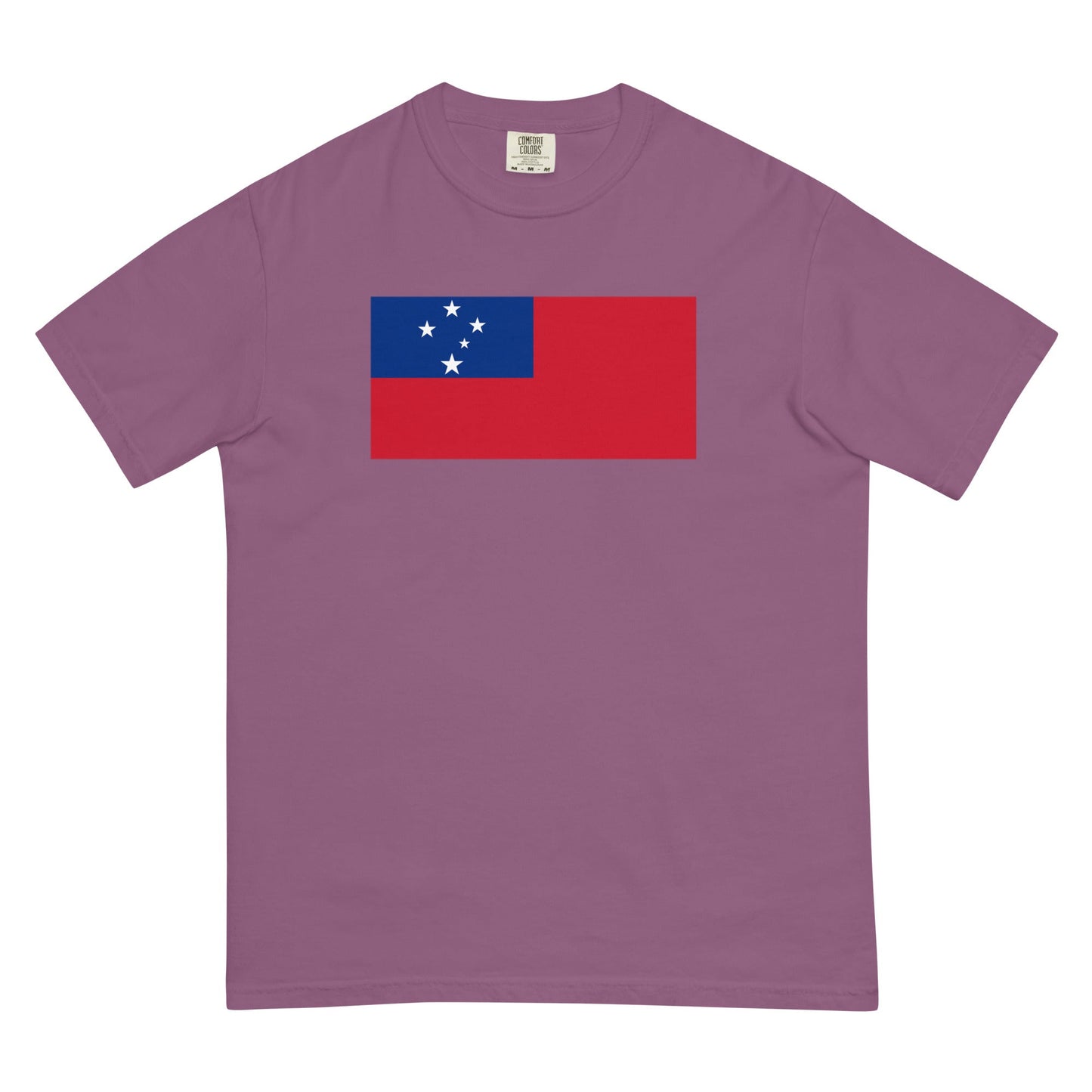 Samoa pride shirt in true navy – unisex, medium