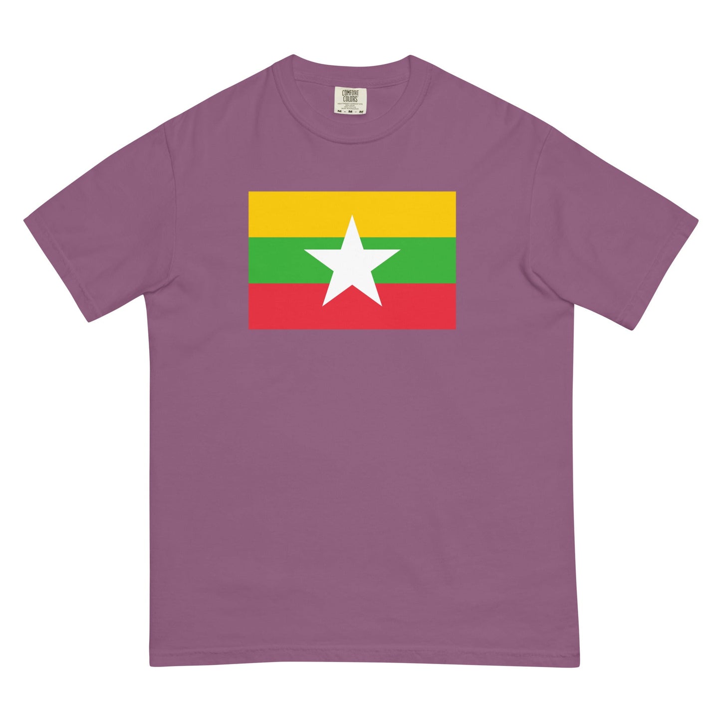 Myanmar Burma heritage shirt, hemp, size small