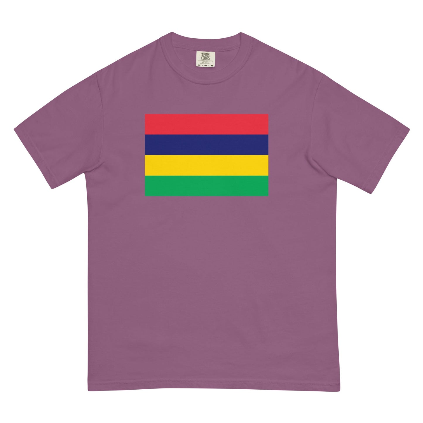 Stylish Mexico flag t-shirt laid flat, 2X large, black