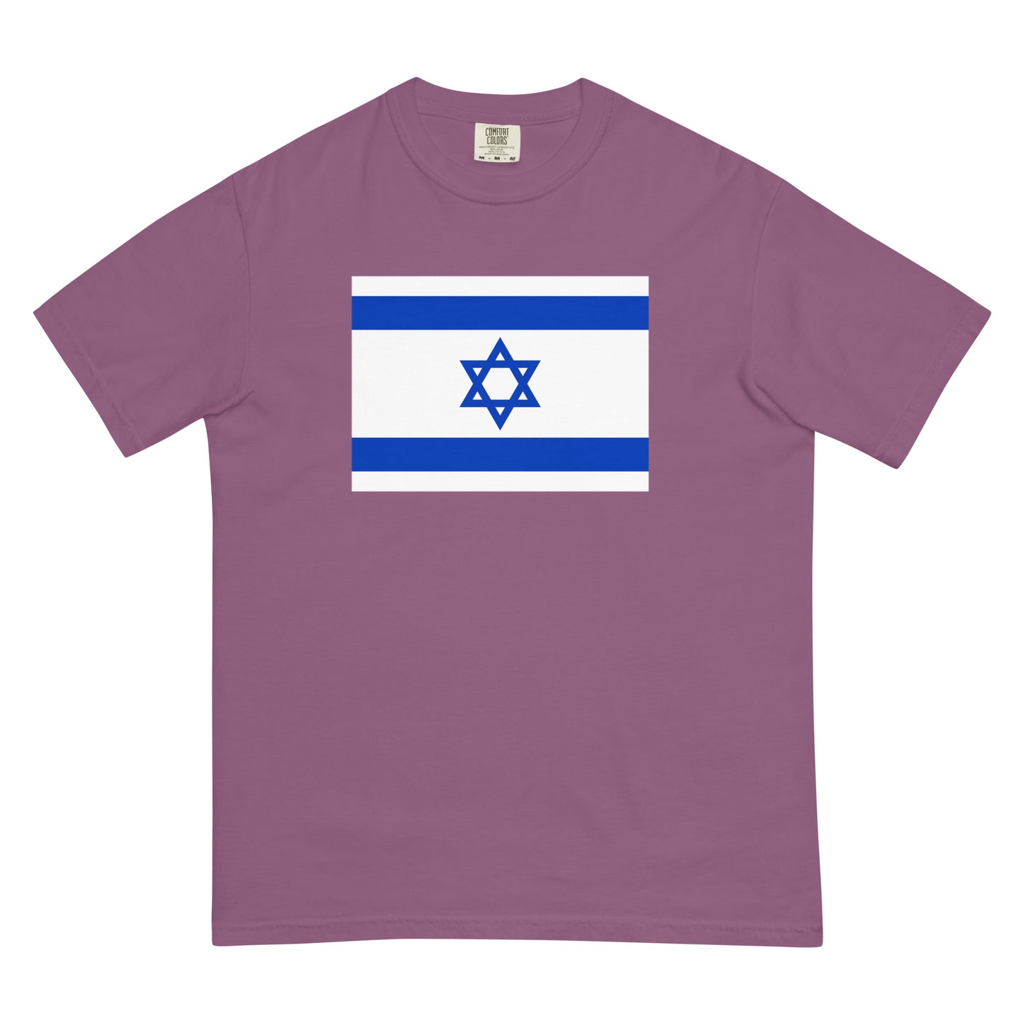 Israel flag shirt in true navy, size 2X large
