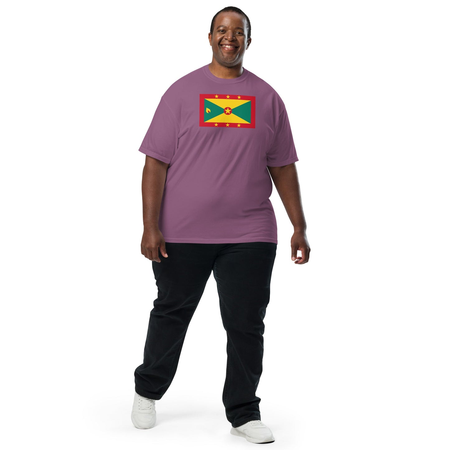 Grenada pride shirt in black – unisex, 2X large