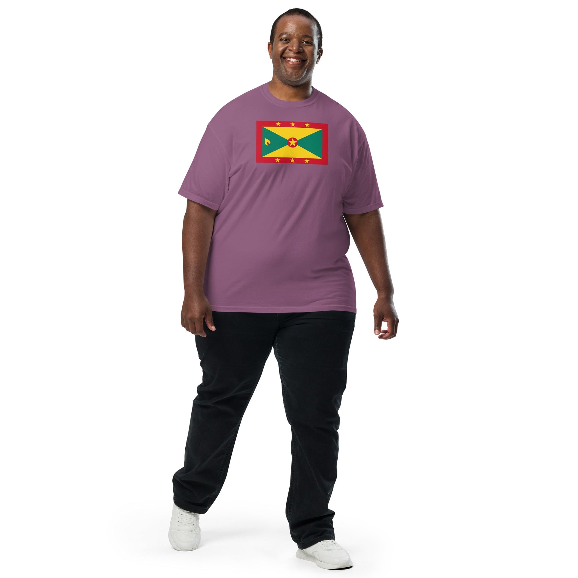 Grenada pride shirt in black – unisex, 2X large