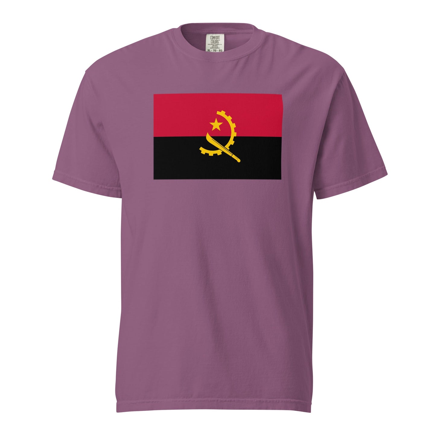 Angola flag shirt in midnight, size extra large