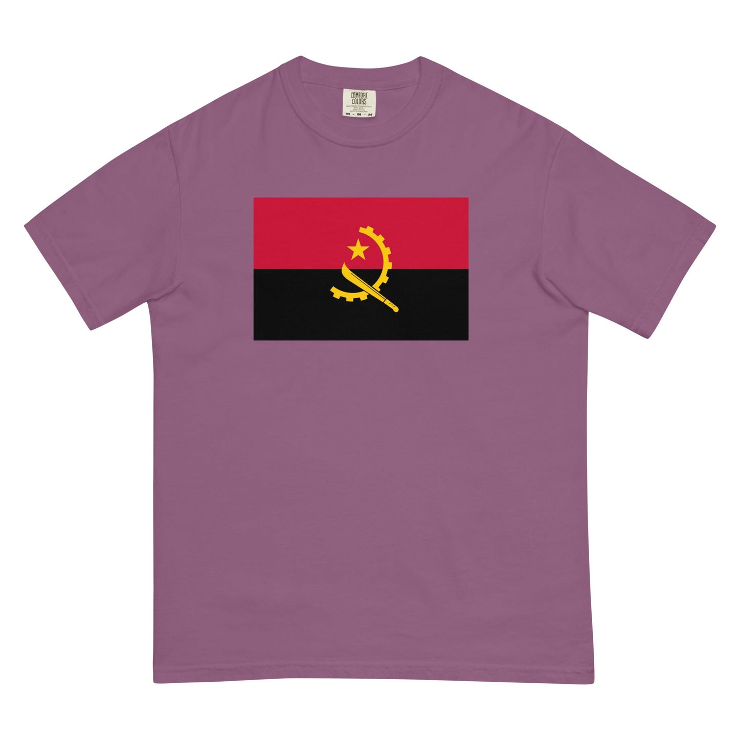 mystic blue flag shirt for Angola – size small